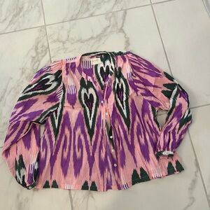 Sissel Edelbo Multicolor Ikat Blouse